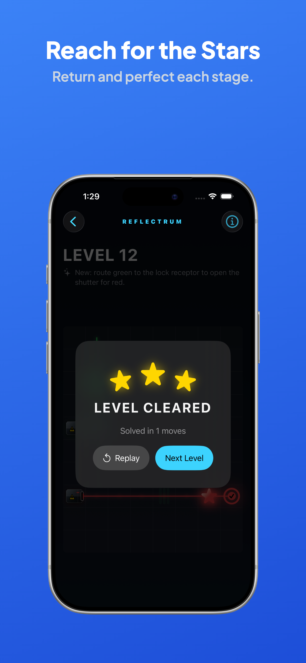 Reach for the Stars App Store showcase